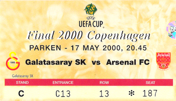 GS - Arsenal UEFA Finali Bileti
